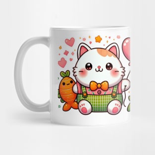 Cute kawaii cat T-Shirt Mug